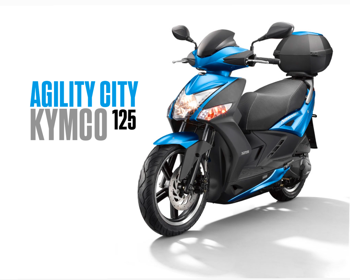Kymco Agility City 125: Easy for the city